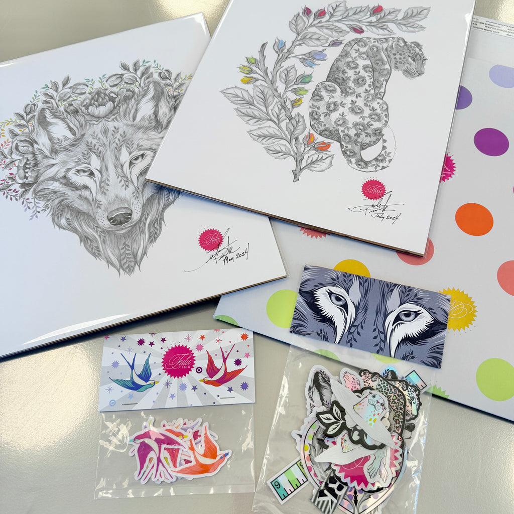 COMPLETE BUNDLE  - (Both Art Prints + Both Sticker Packs!)