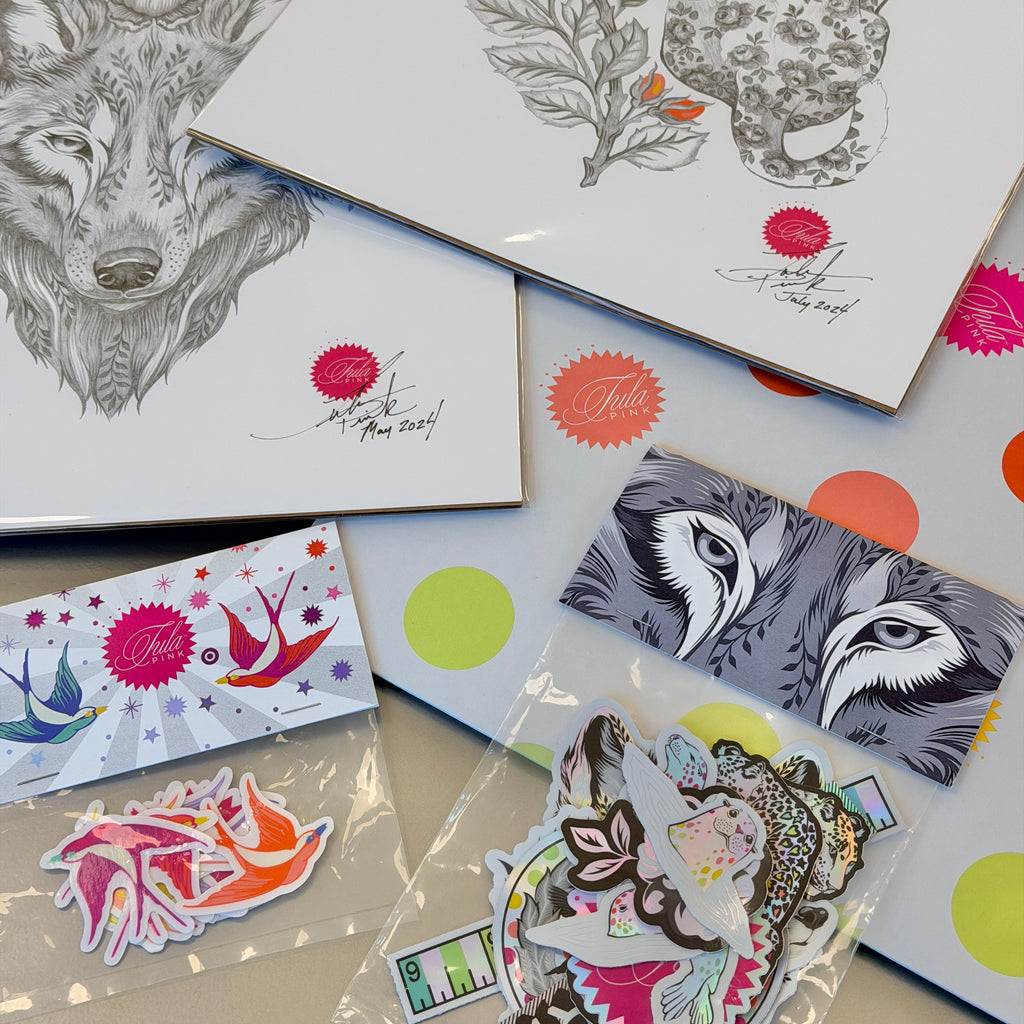 COMPLETE BUNDLE  - (Both Art Prints + Both Sticker Packs!)