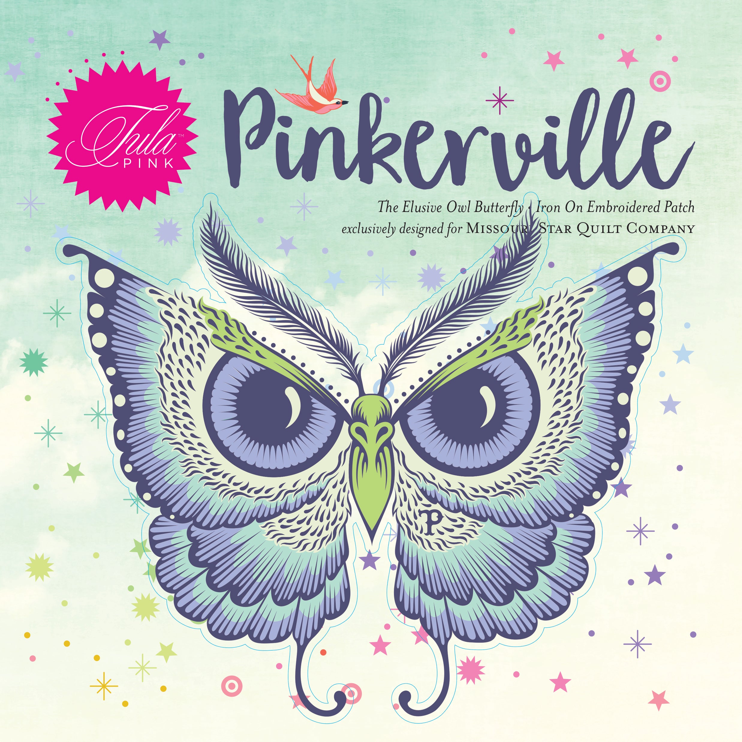 Pinkerville Iron-On Embroidered Patch (2019)