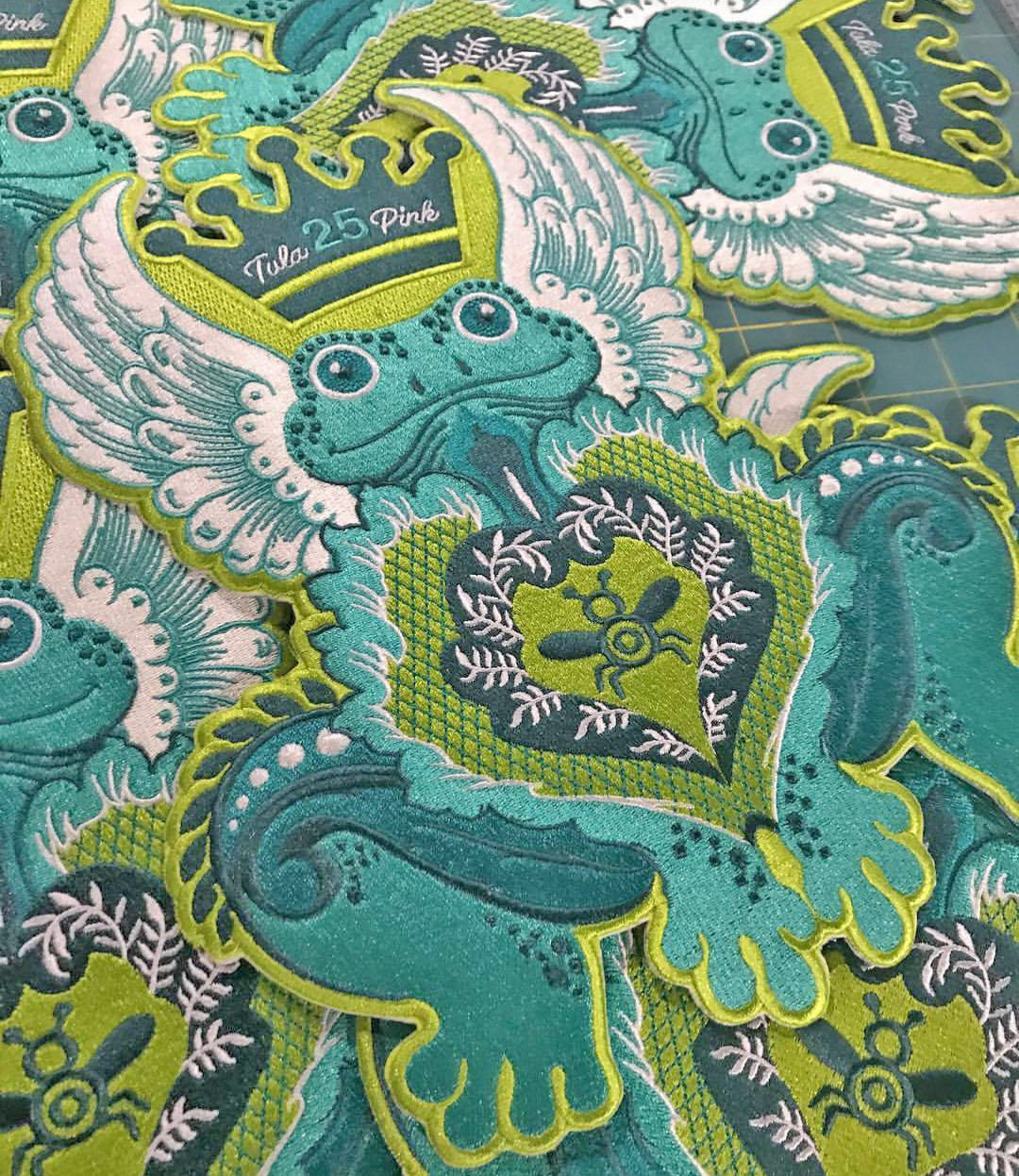 All Stars Iron-On Frog Patch (2018)